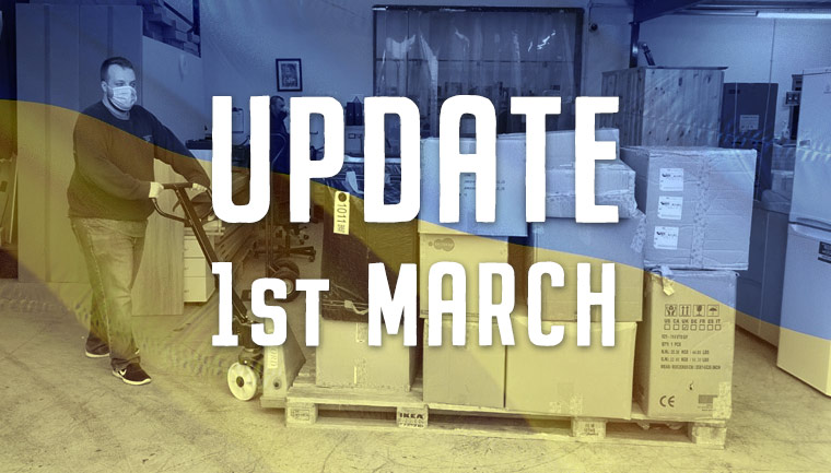Ukraine update: 1st March