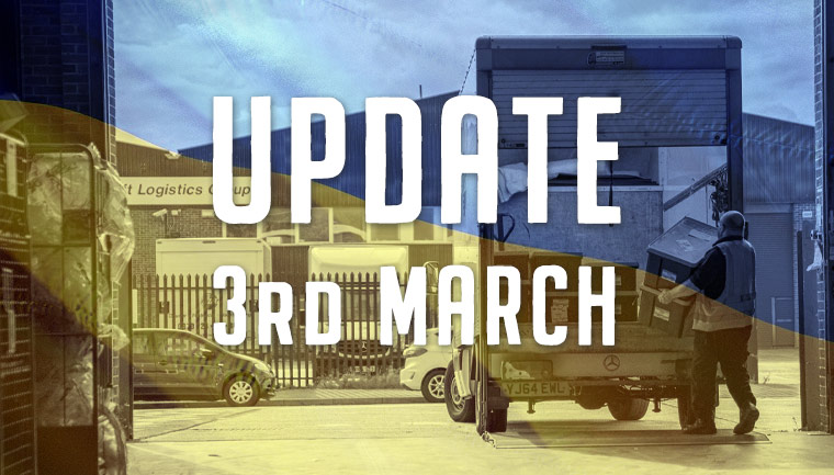 Ukraine update: 3rd March