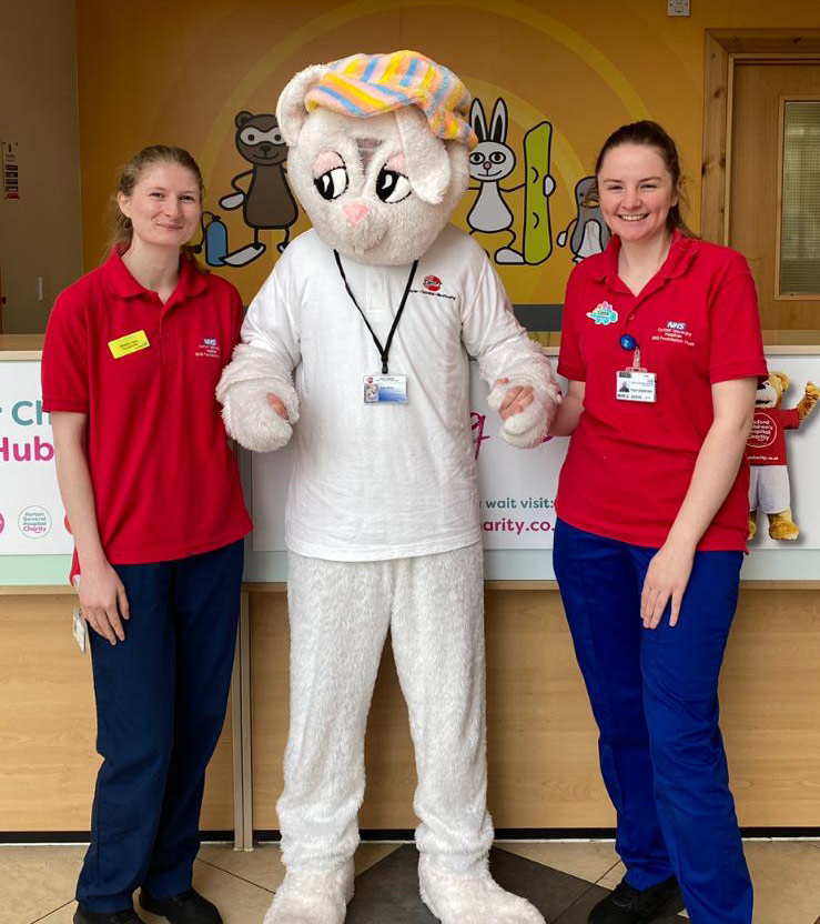 Easter Eggs delivered to John Radcliffe Hospital by Swift Couriers